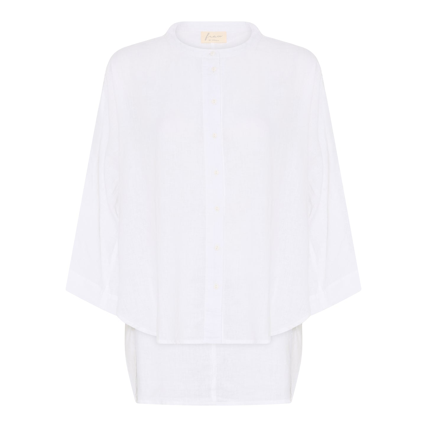 Seoul Short Shirt (Linen) BRIGHT WHITE