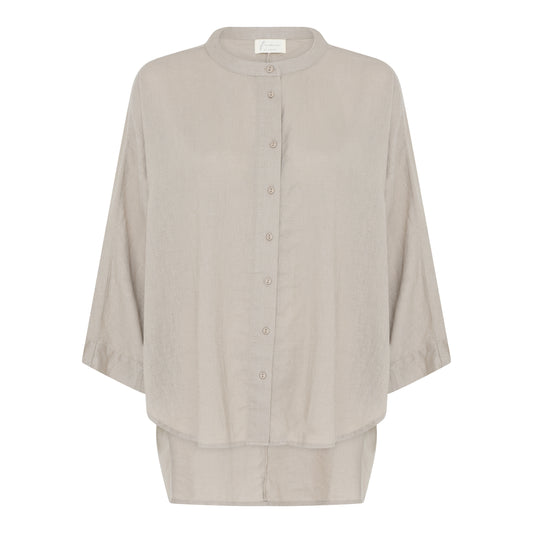 Seoul Short Shirt (Linen) PURE CASHMERE