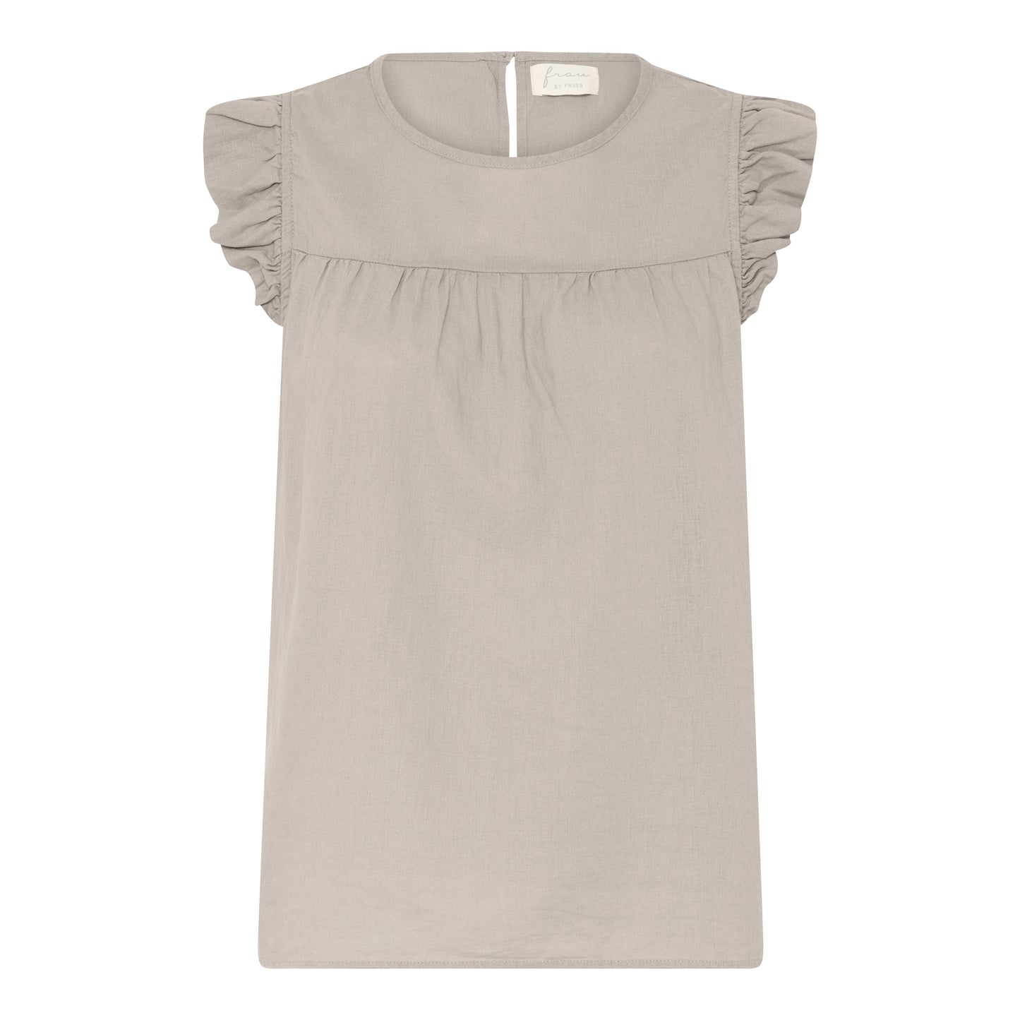 Stockholm Linen Top PURE CASHMERE