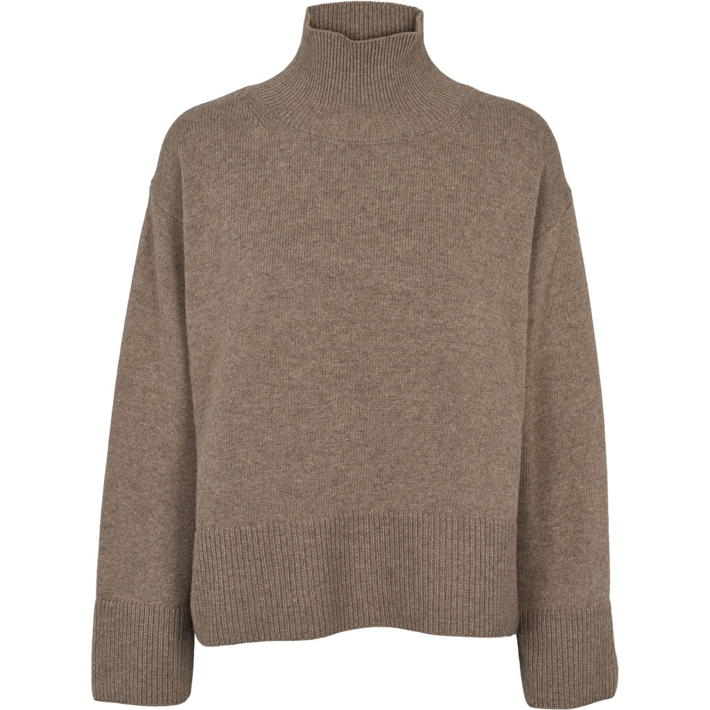 Cady High Neck Sweater (Greige)