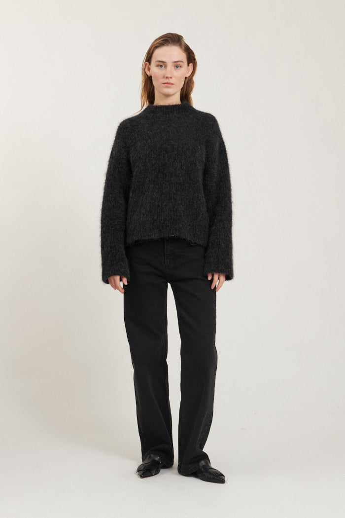 Magna High Neck Sweater