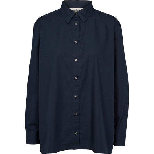 Vilde Loose Shirt SKY CAPTAIN