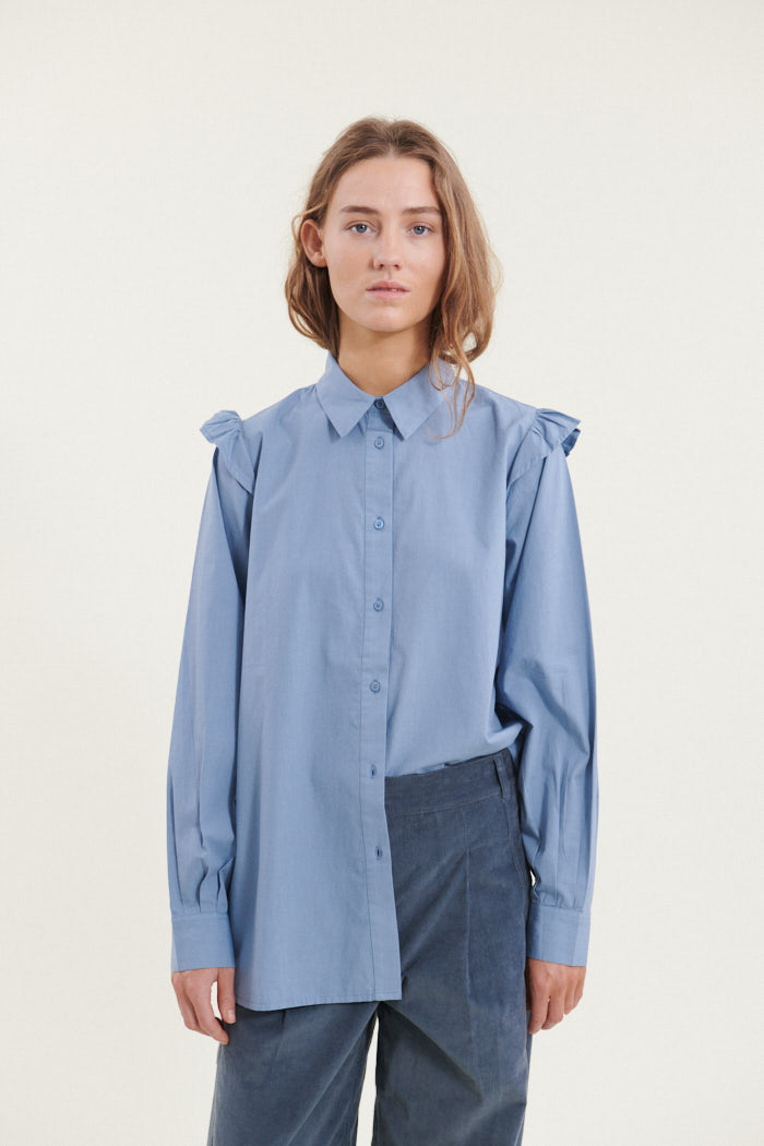 Milly Shirt (windward blue)