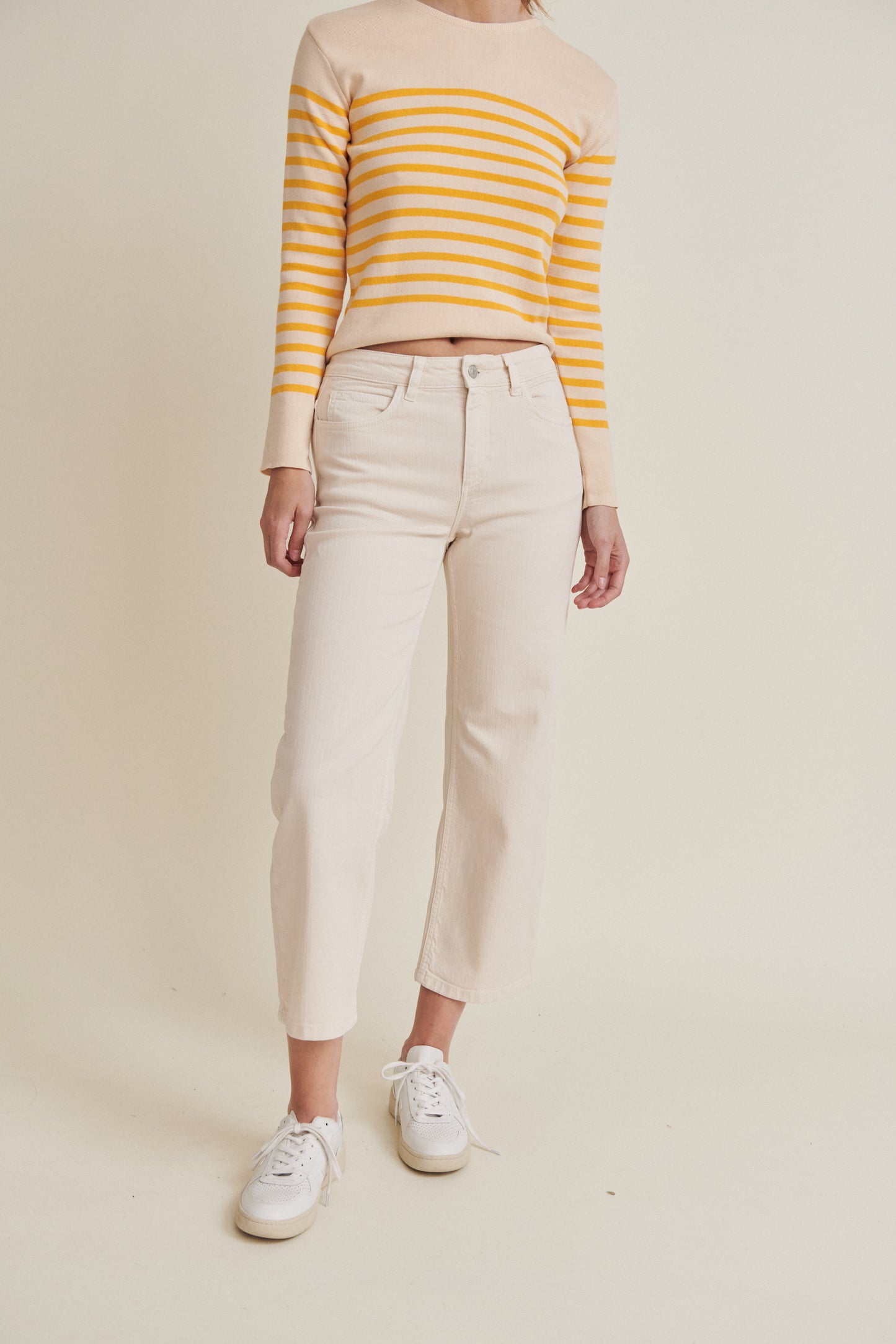 Elisa Cropped Jeans BIRCH