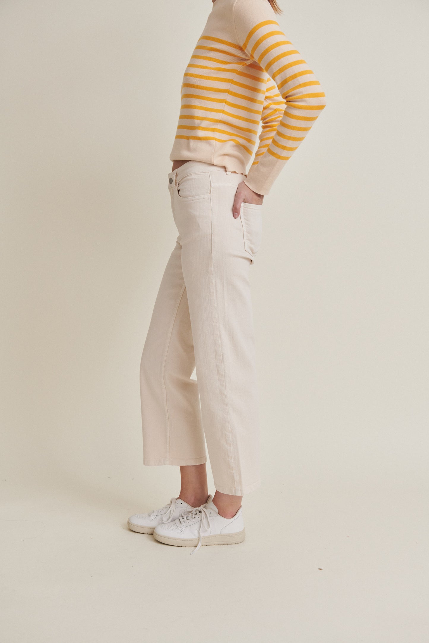 Elisa Cropped Jeans BIRCH