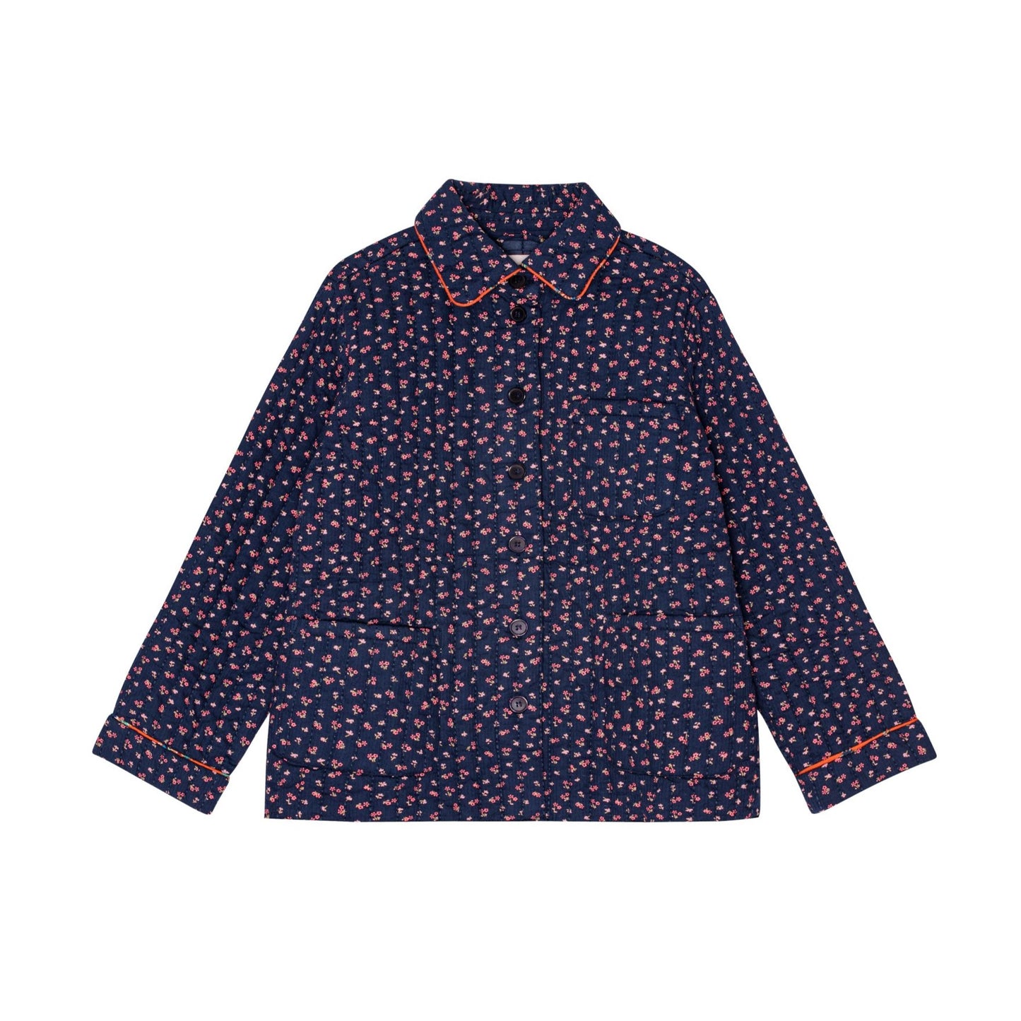 Quilted Jacket FLEUR INDIGO