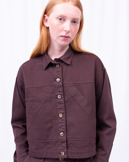 Dorothea Jacket DARK BROWN