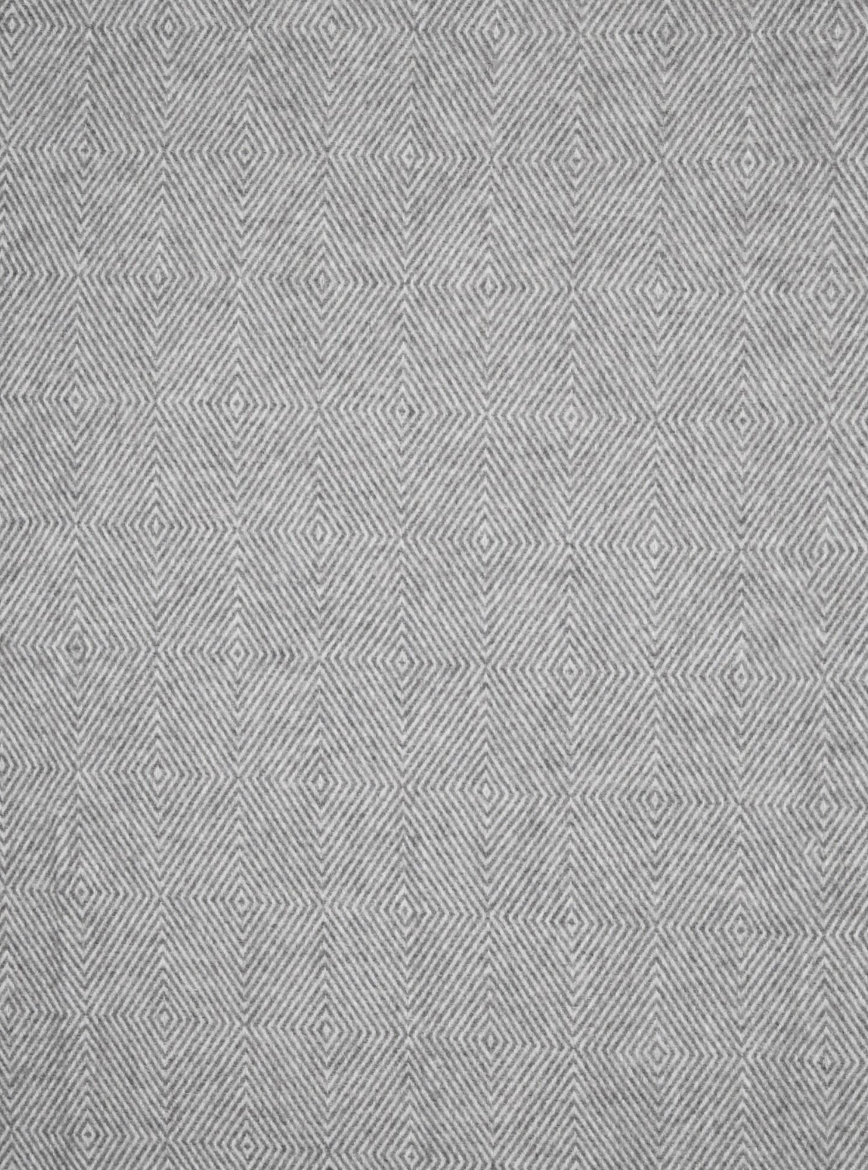 Uldplaid (grey) - 100% wool