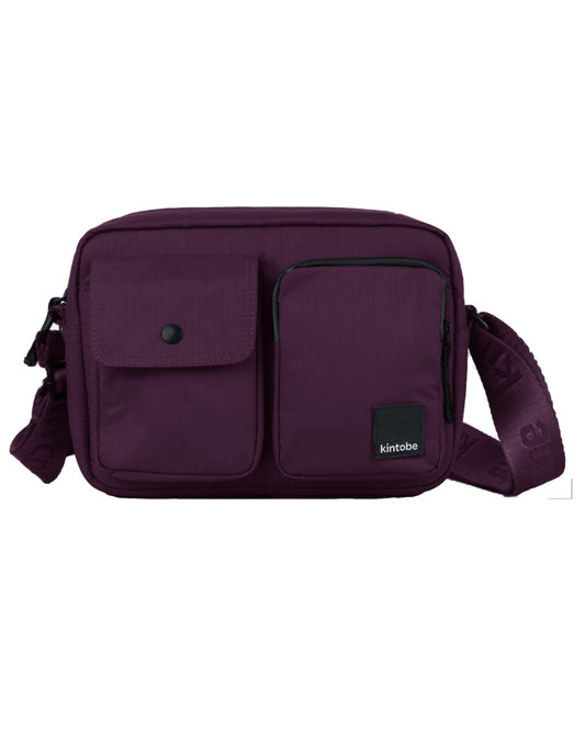 Crossbody bag 'Miles' DEEP AUBERGINE