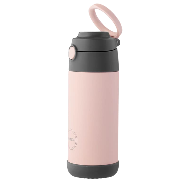 Kids Straw Bottle (Soft Rose)